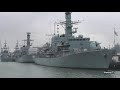 WARSHIPS AT PORTSMOUTH NAVAL BASE HOME FOR CHRISTMAS - 31st December 2019