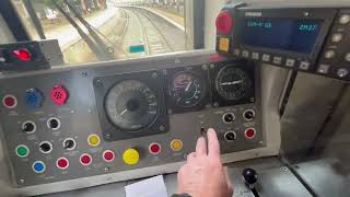 The driver was very kind to go in the cab and do the horn for me ￼