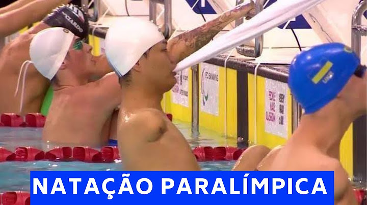 Natação  Paralímpica