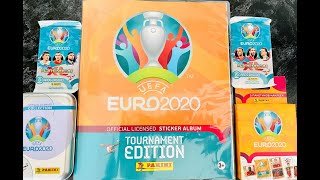 Опять Роналду!!!Panini Euro 2020 наклейки и футбольные карточки Adrenalyn XL Мини тин Распаковка!!!!