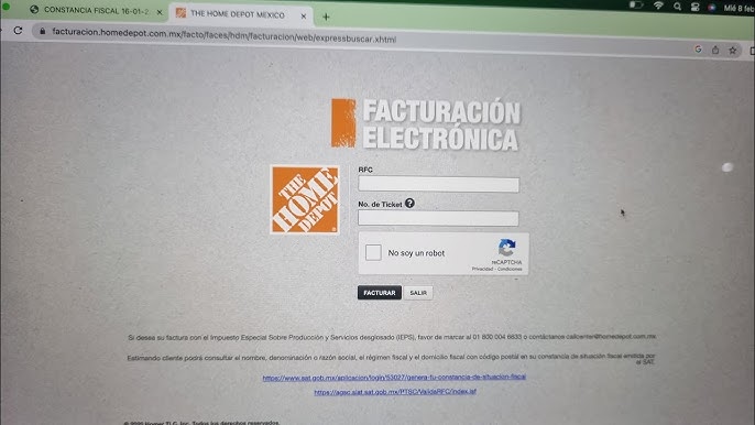 Facturacion Electronica the Home Depot: Simplify Your Billing