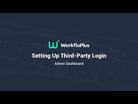 Setting Up Third-Party Login