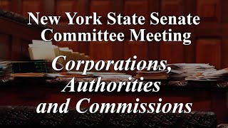 Senate Standing Committee on Corporations, Authorities and Commissions - 05/21/2024 by NYSenate 52 views 8 days ago 6 minutes, 46 seconds