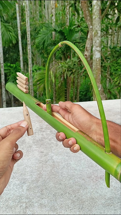 Bamboo Creations with new Slingshots #bamboo #Diy #Toy
