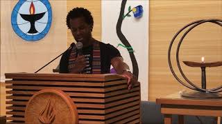 Why We Need Juneteenth Today: A Message for Our Time
On Sunday, June 18th, 2017, Tai Amri Spann-Ryan gave a powerful and moving sermon at the Lawrence, KS Unitarian Fellowship in celebration of #Juneteenth and the on-going struggle for liberation. The talk audibly left the crowd speechless for several seconds afterward.
It is truly a message for our time - a call for all of us to embrace the wisdom of our ancestors and reaffirm our search for the complete and total liberation of all our relations.
A transcript of the talk is available here: https://www.filmsforaction.org/articles/juneteenth-praise-the-lorde-audre-lorde/ Why We Need Juneteenth Today: A Message for Our Time