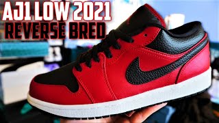 Air Jordan 1 Low Reverse Bred (2021) Review and On-Feet!