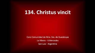 Video thumbnail of "Christus vincit"