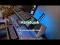 Hallelujah - Organ keyboard (chromatic)