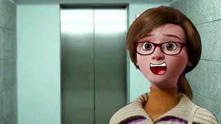 Jill traps Gru and friends in the Elevator (English/Thai Subtitles)