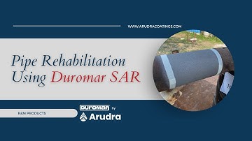 Pipe Rehabilitation Using Duromar SAR & Reinforcement Wrap | Composite Repair System