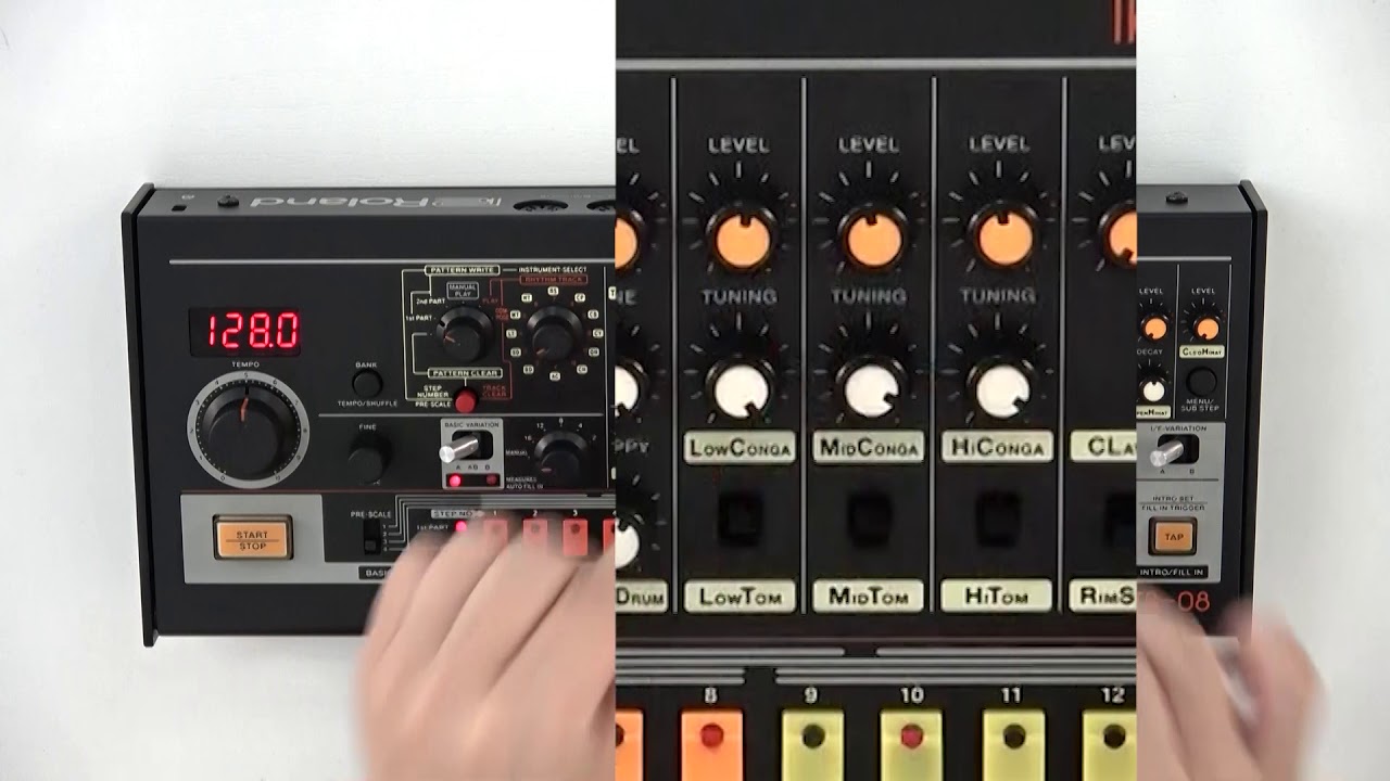 “Editing the Sound” Roland TR-08 #05 - YouTube