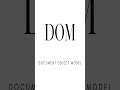Why Every Web Dev Must Know the DOM      #coder #reels #javascript  #webdesign