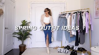 SPRING OUTFITS 2023 🌼 casual & trendy style lookbook