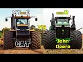 Challenger MT975E VS John Deere 9620R - size/power comparison (Largest Challenger vs Largest DEERE)