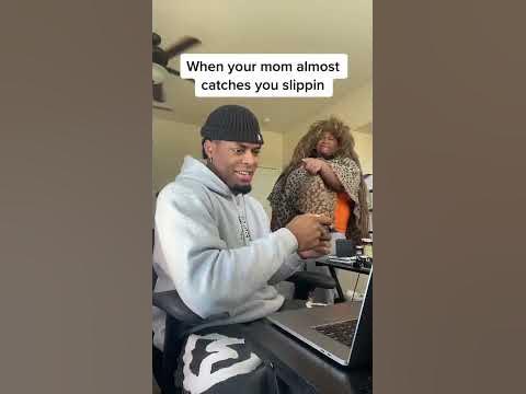 When your mom catches you slippin - YouTube