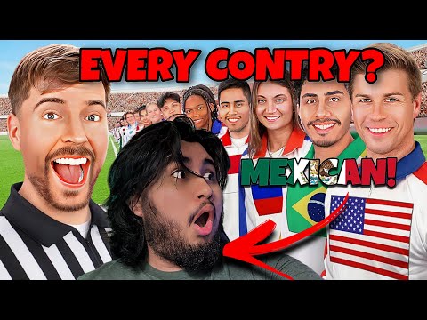 Reaction to Every Country On Earth Fights For $250,000! [ MrBeast ]