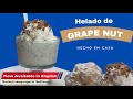 Helado de Grape Nut Hecho en Casa. Super Cremoso y Crujiente 🇵🇦