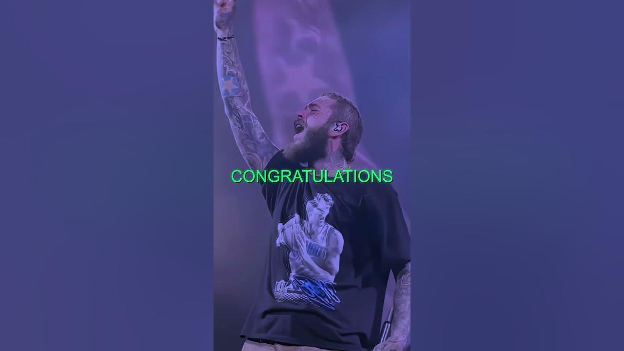 Post Malone - Congratulations LIVE 😳🔥