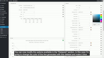 UberChart - Modify the properties of the datasets