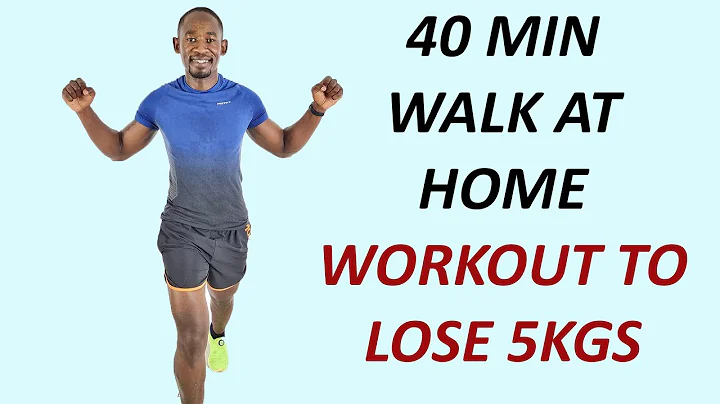 40 Minute Walk at Home Workout to Lose 5KGS and To...
