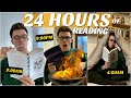 ONLY READING FOR 24 HOURS STRAIGHT (for literally no reason)