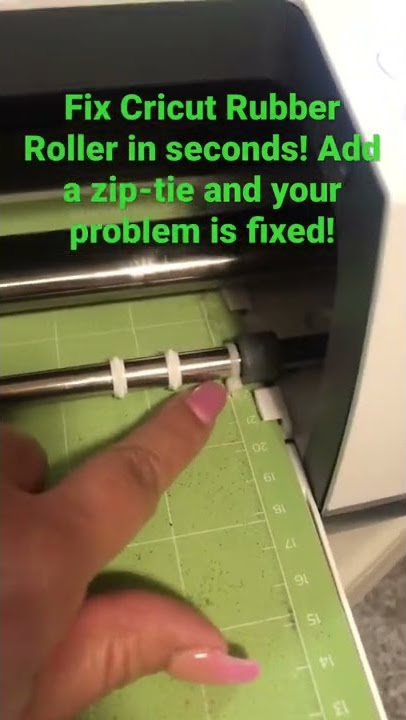 replacing cricut rubber roller｜TikTok Search