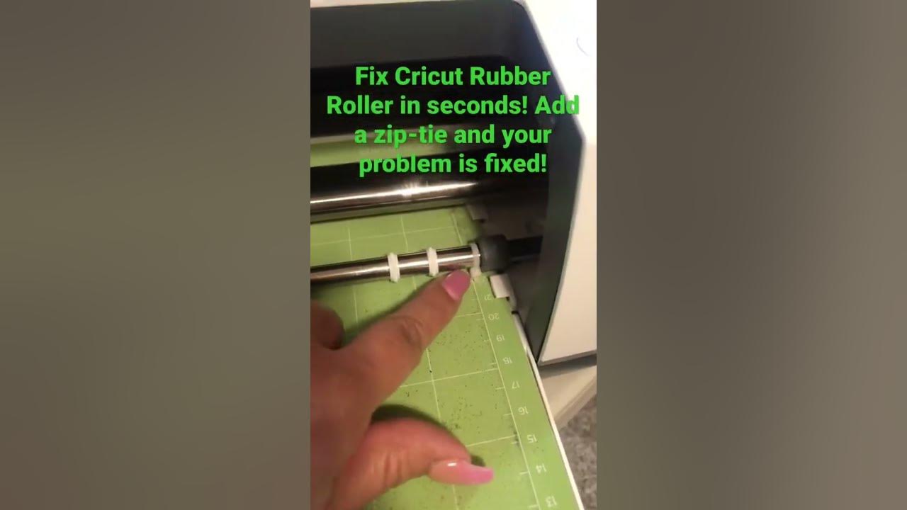 Fix Cricut Rubber Roller in Seconds! 