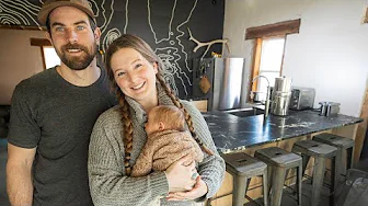 Finishing our Off Grid House with a Newborn Baby