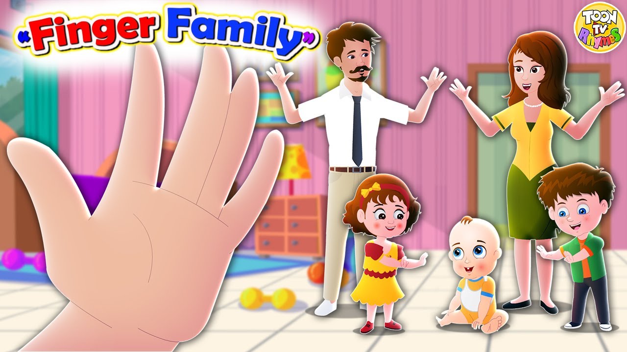 The Finger Family Song | Nursery Rhymes & Songs For Children l Toon Tv ...