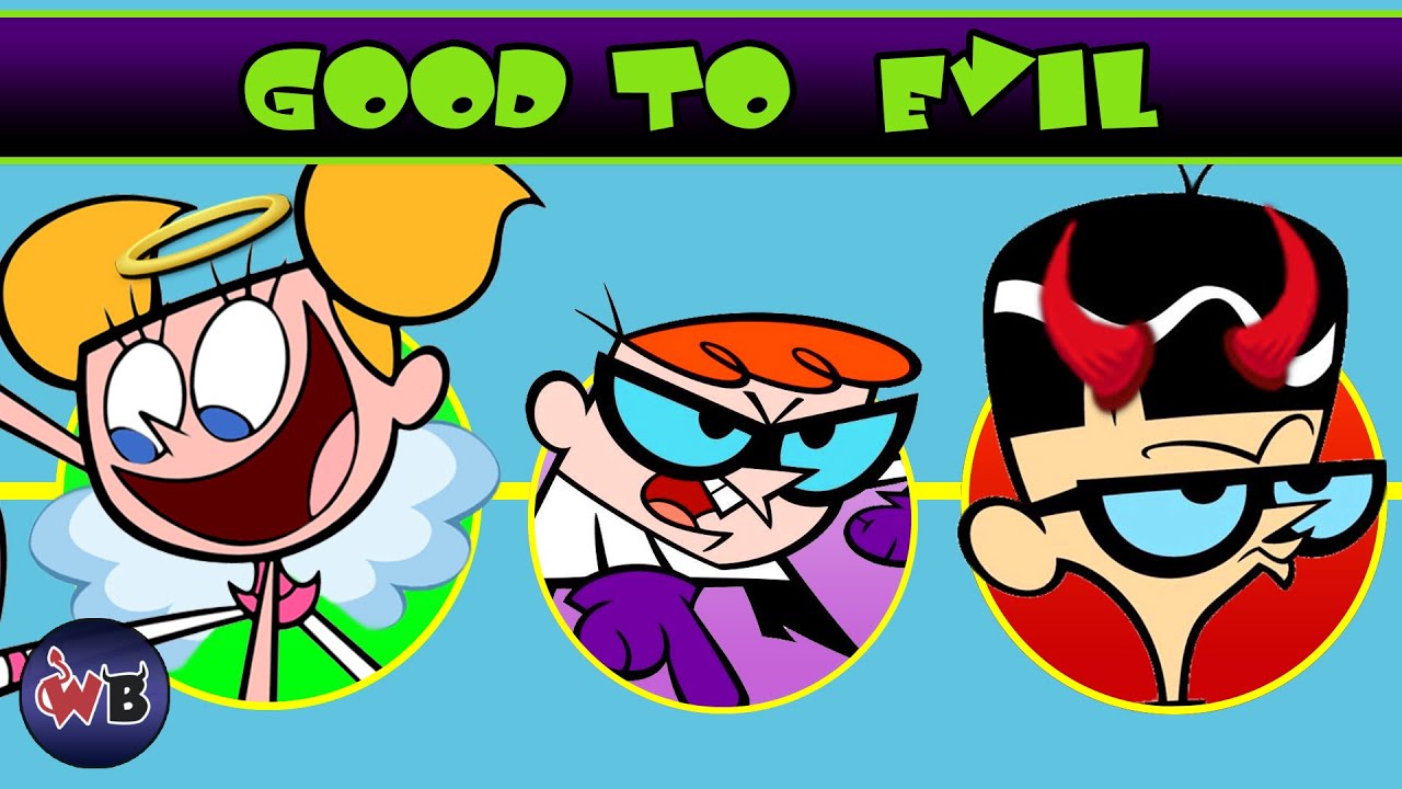 Dexter's Laboratory Characters: Good to Evil 👨‍🔬🔬 - YouTube