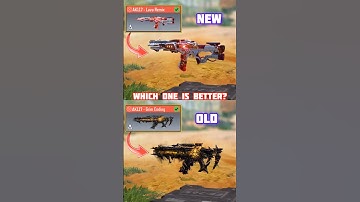 New vs. Old AK117 mythic🔥 #codm #codmobile #comparison #shorts #shortsfeed #adityafromyoutube