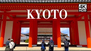 [4K]교토 공원 산책 | 여유롭게 교토의 정취를 느낄 수 있어요 | Kyoto Imperial Palace