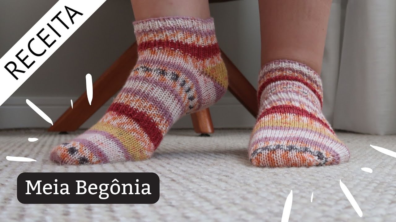 ✅ Como Fazer Meia sem Costura - Passo a Passo por Rosiene