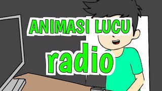 Animasi lucu-radio