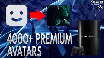 How To Get 4000+ PSN Premium Avatars for FREE (PS3 CFW ONLY) + Download