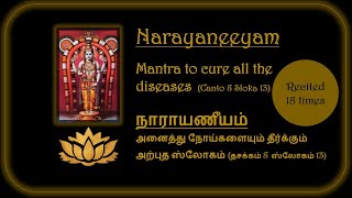 Narayaneeyam | Mantra to cure all diseases with lyrics in Tamil & English|நோய்கள் தீர்க்கும் ஸ்லோகம்