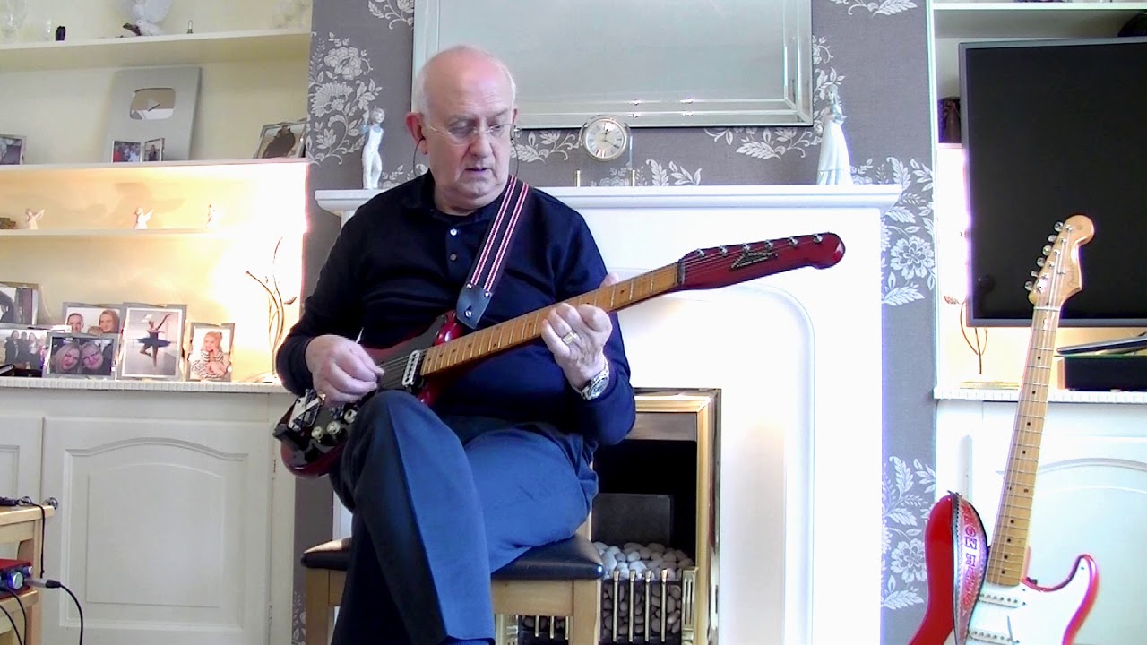 La Luna Blu - Monika Martin - instrumental cover by Dave Monk