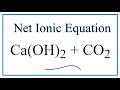 Net Ionic Equations and Reactions