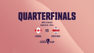 Canada vs Costa Rica | 2024 Concacaf W Gold Cup