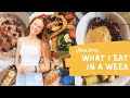 what i eat in a week! || intuitive eating