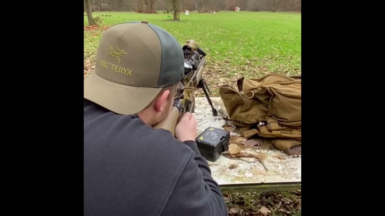 Airsoft Long Range Dmr Sniping, 90m+ VFC HK G28 YouTube