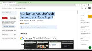 Monitor an Apache Web Server using Ops Agent screenshot 2