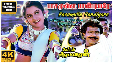 Pasamulla Pandiyare 4K HD Video Song | Captain Prabhakaran Movie Songs | Vijayakanth | Ilaiyaraaja