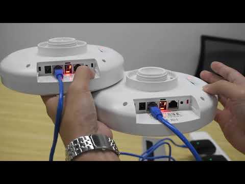 KuWFi 11ac Long Range WiFi Bridge CPE550 How To Setup Video