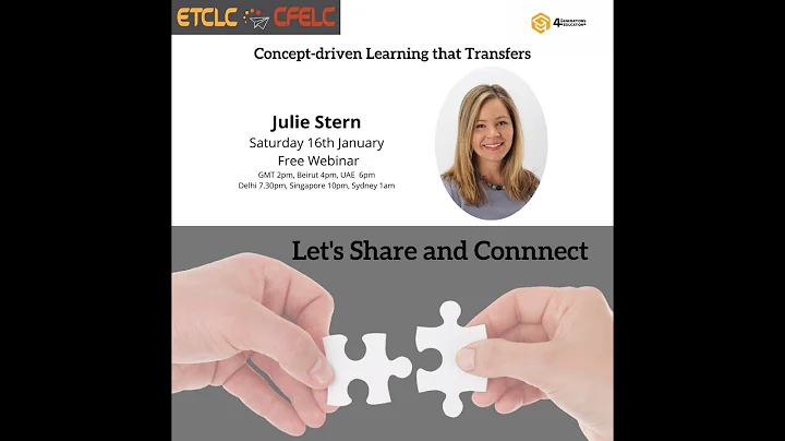 Concept driven Learning that Transfers with Julie ...