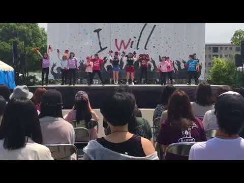 チアダンス　愛媛大学医学祭昼ステージ (2017/5/21)