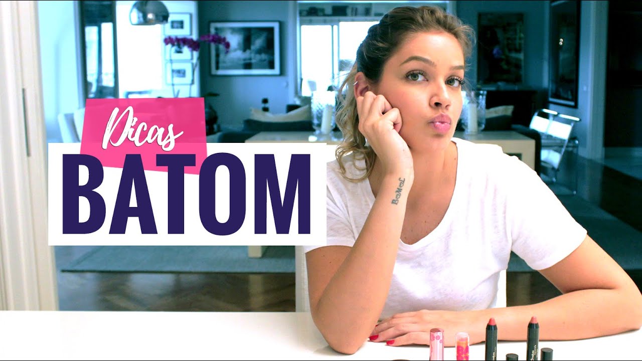 BATOM COR DE BOCA