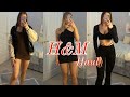 H&amp;M haul~ JEANS~ DRESSES~ LULULEMON JACKET DUPE!!!