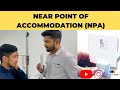 Near point of accommodation  npa  amplitude of accommodation  hofsetters formula