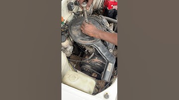 Old engine air filter fitting on mechanic #shorts #trending #mechanic #viral #car #cartips